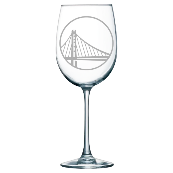 Golden State Warriors Polar Camel 19 oz. Wine Glass