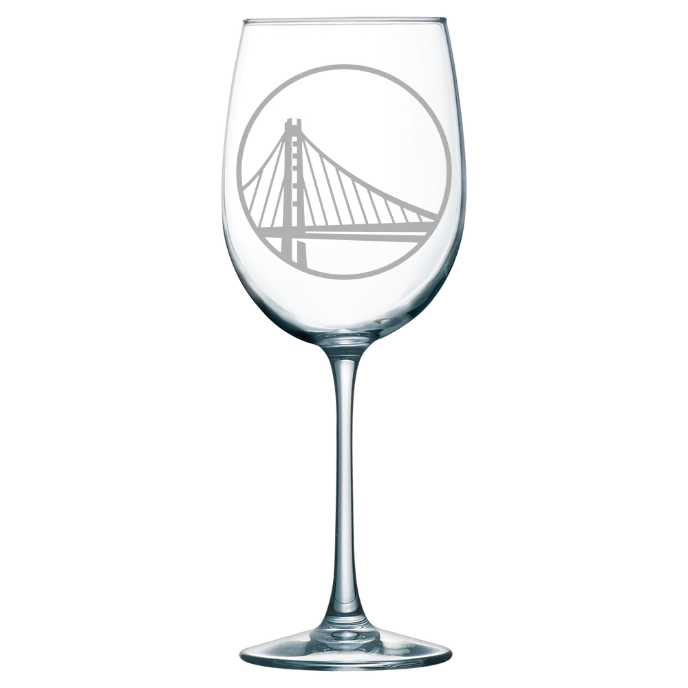 Golden State Warriors Polar Camel 19 oz. Wine Glass