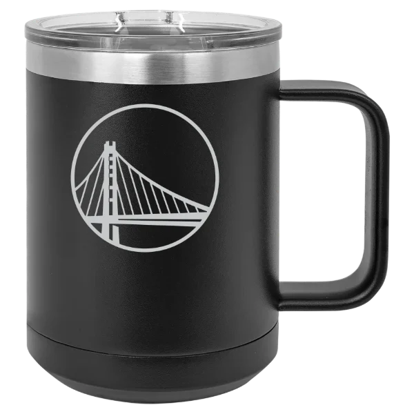 Golden State Warriors Polar Camel 15 oz. Mug with Slider Lid