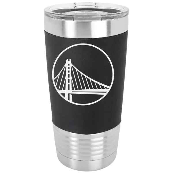 Golden State Warriors Polar Camel 20 oz. Silicone Grip Tumbler with Standard Lid