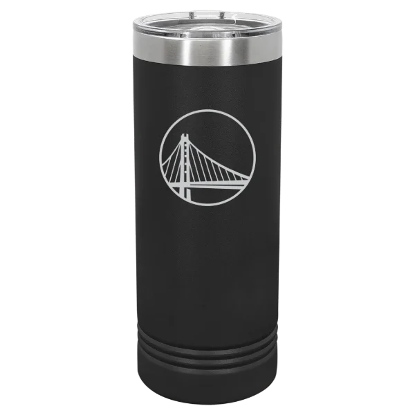 Golden State Warriors Polar Camel 22 oz. Skinny Tumbler with Slider Lid