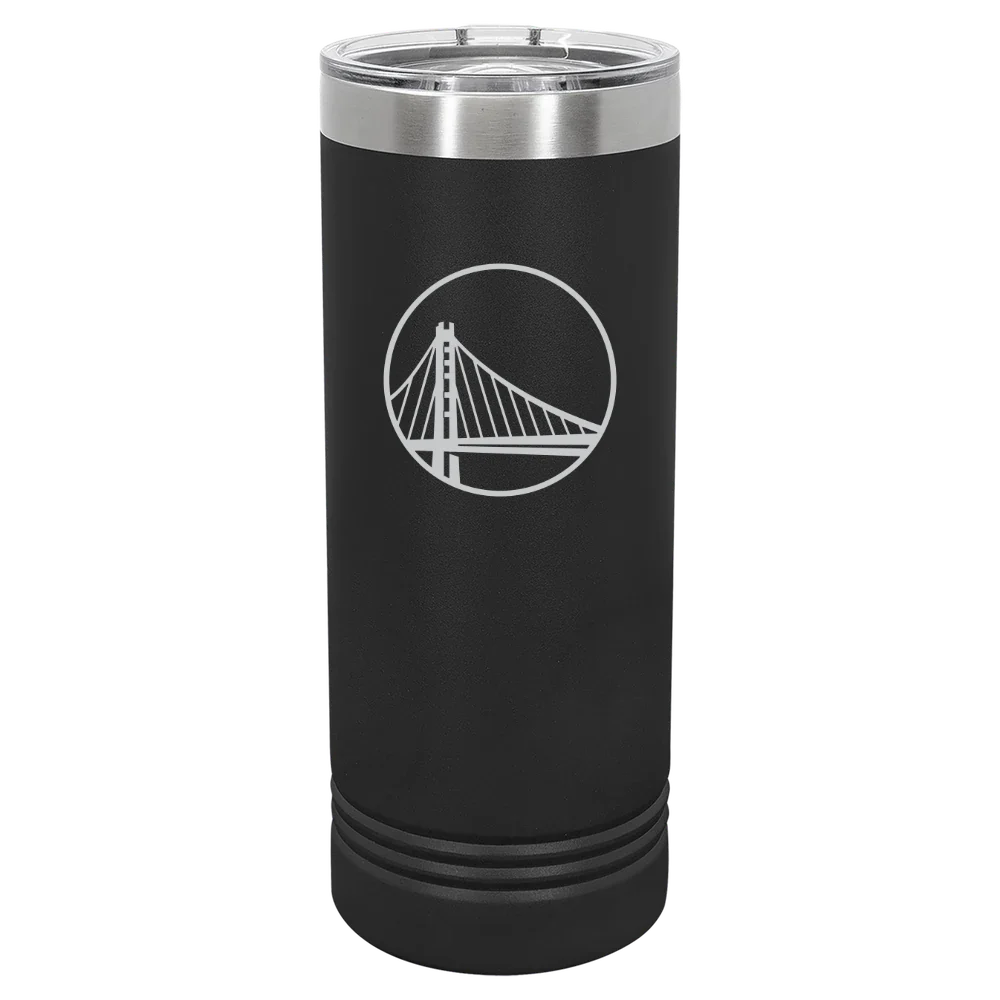 Golden State Warriors Polar Camel 22 oz. Skinny Tumbler with Slider Lid