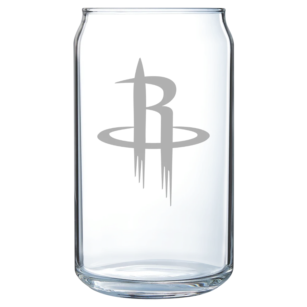 Houston Rockets Polar Camel 16 oz. Can Glass