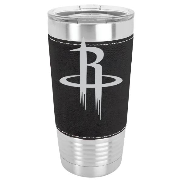 Houston Rockets Polar Camel 20 oz. Leatherette Grip Tumbler with Standard Lid