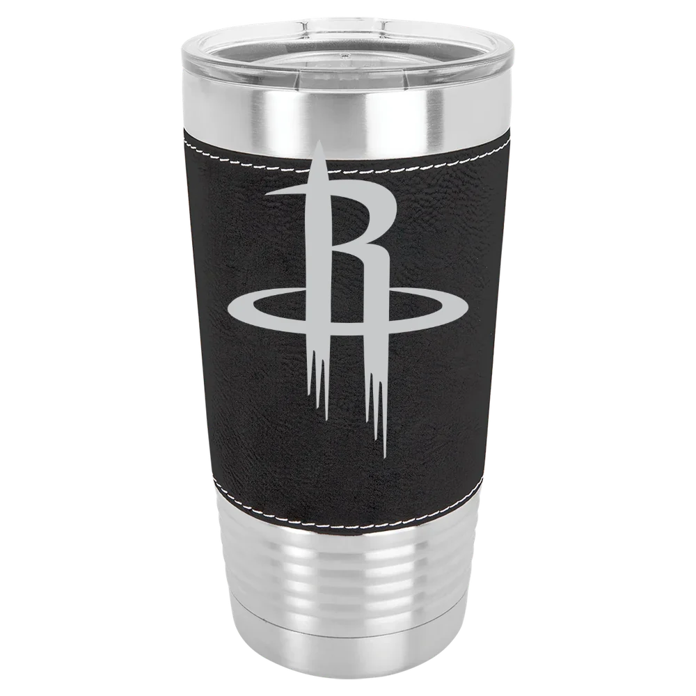 Houston Rockets Polar Camel 20 oz. Leatherette Grip Tumbler with Standard Lid