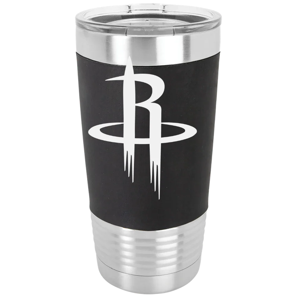 Houston Rockets Polar Camel 20 oz. Silicone Grip Tumbler with Standard Lid