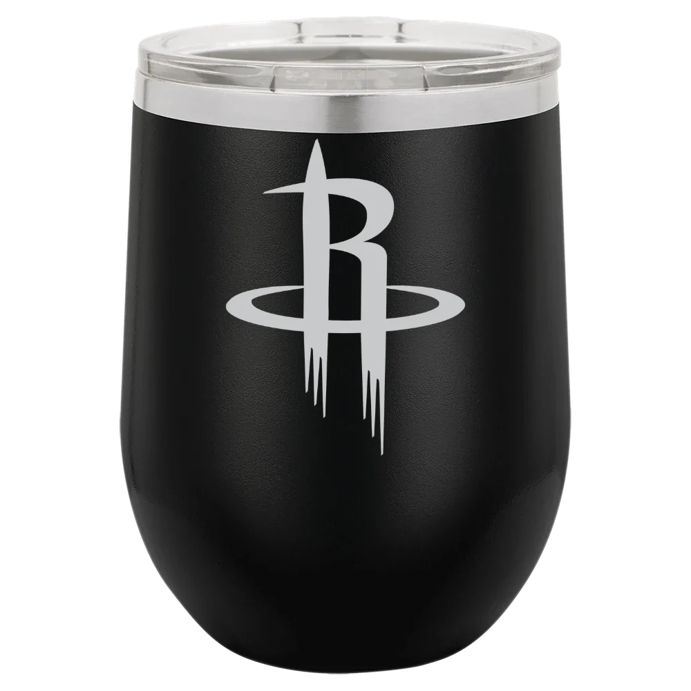 Houston Rockets Polar Camel 12 oz. Stemless Wine Tumbler