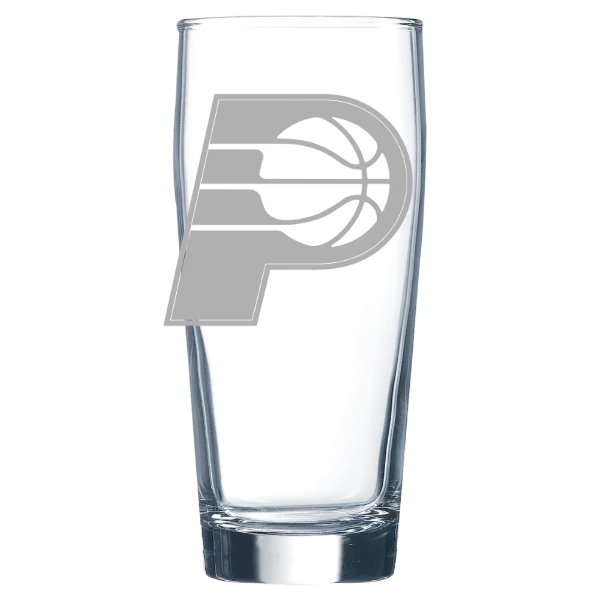 Indiana Pacers Polar Camel 16 oz. Willi Becher Beer Glass