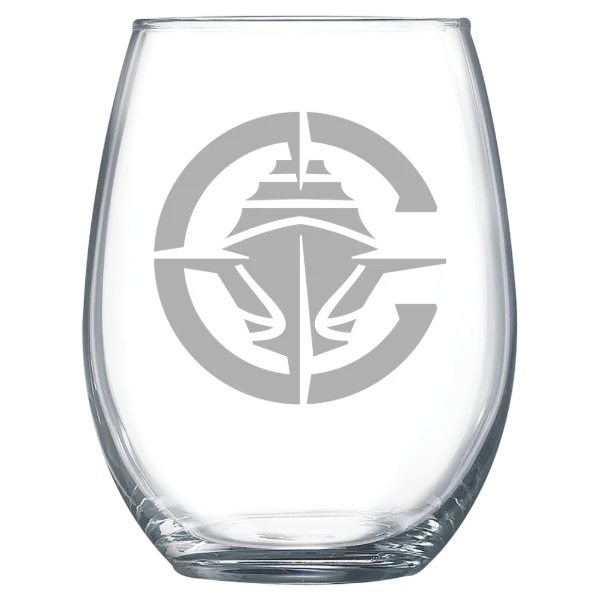 Los Angeles Clippers Polar Camel 15 oz. Stemless Wine Glass
