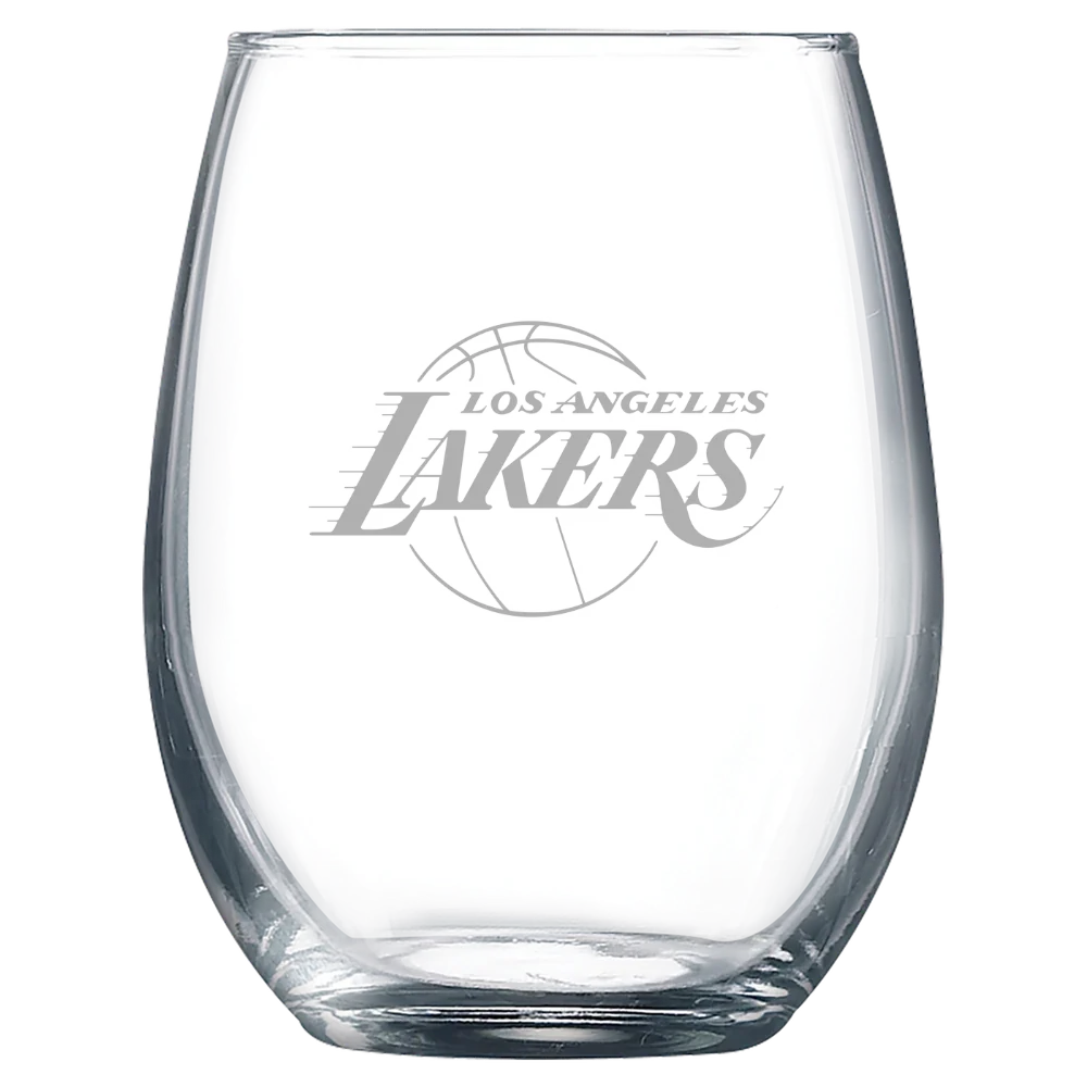 Los Angeles Lakers Polar Camel 9 oz. Stemless Wine Glass