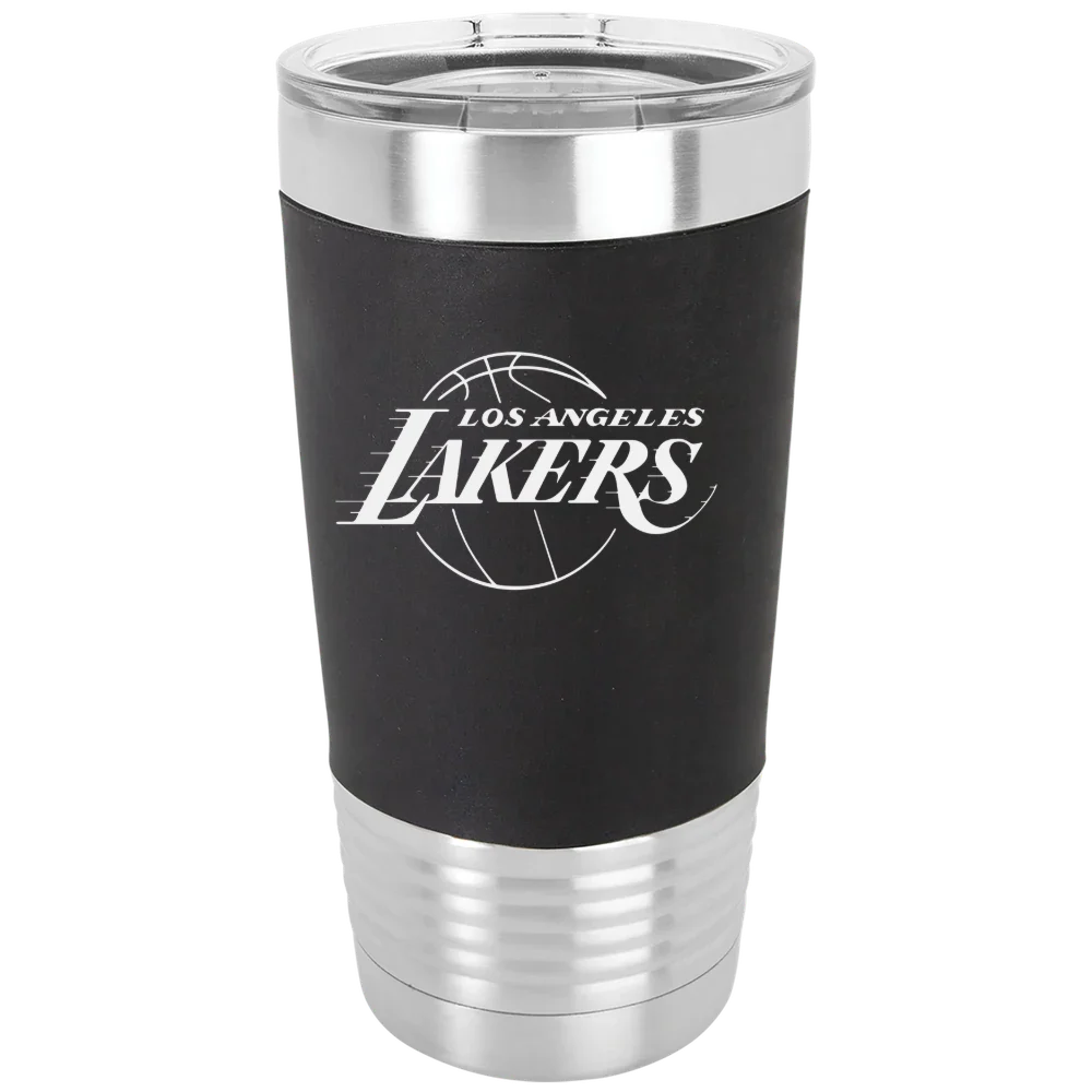 Los Angeles Lakers Polar Camel 20 oz. Silicone Grip Tumbler with Standard Lid