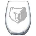 Memphis Grizzlies Polar Camel 15 oz. Stemless Wine Glass