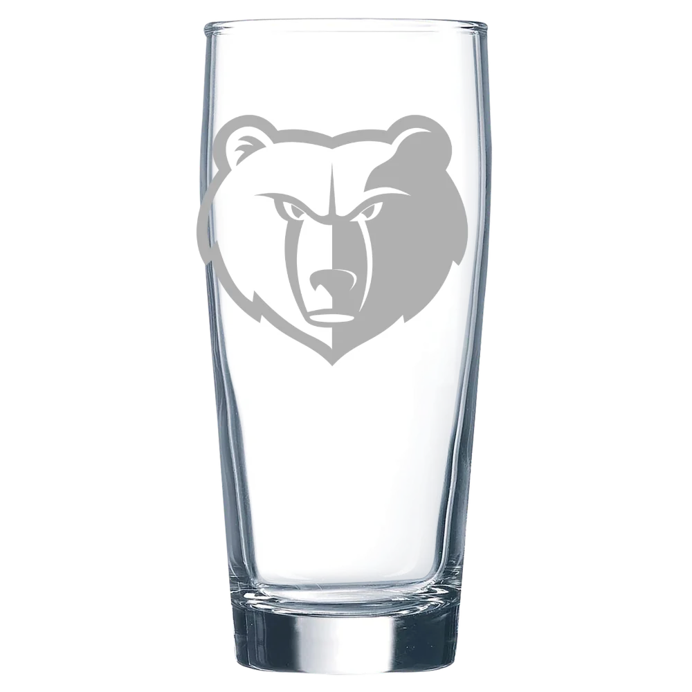 Memphis Grizzlies Polar Camel 16 oz. Willi Becher Beer Glass