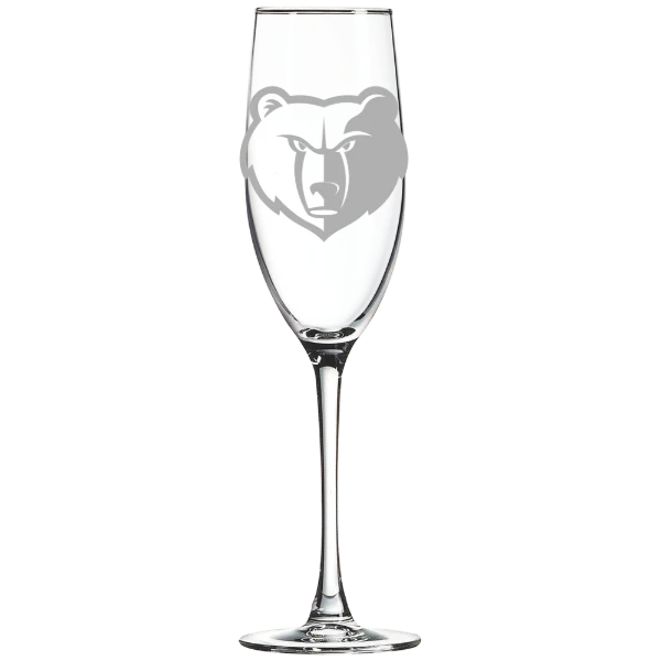 Memphis Grizzlies Polar Camel 8 oz. Champagne Flute