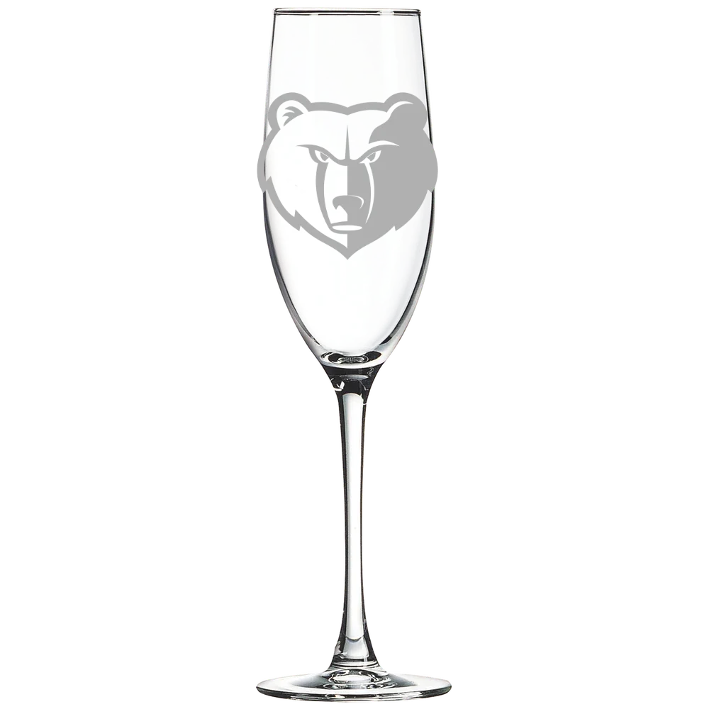 Memphis Grizzlies Polar Camel 8 oz. Champagne Flute