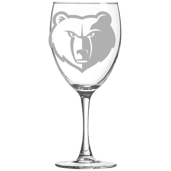 Memphis Grizzlies Polar Camel 10 1/2 oz. Wine Glass