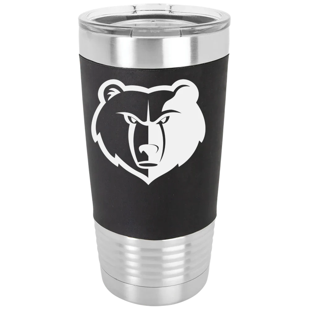 Memphis Grizzlies Polar Camel 20 oz. Silicone Grip Tumbler with Standard Lid