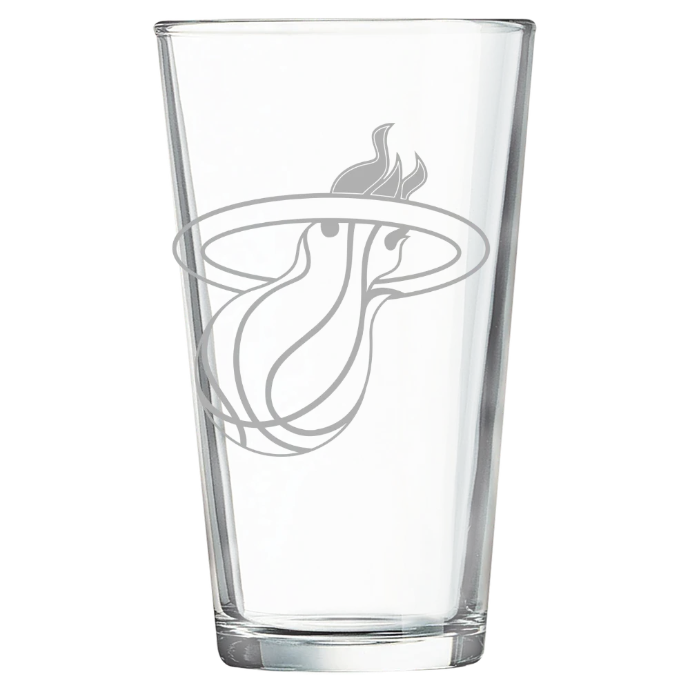 Miami Heat Polar Camel 16 oz. Pint Mixing Glass
