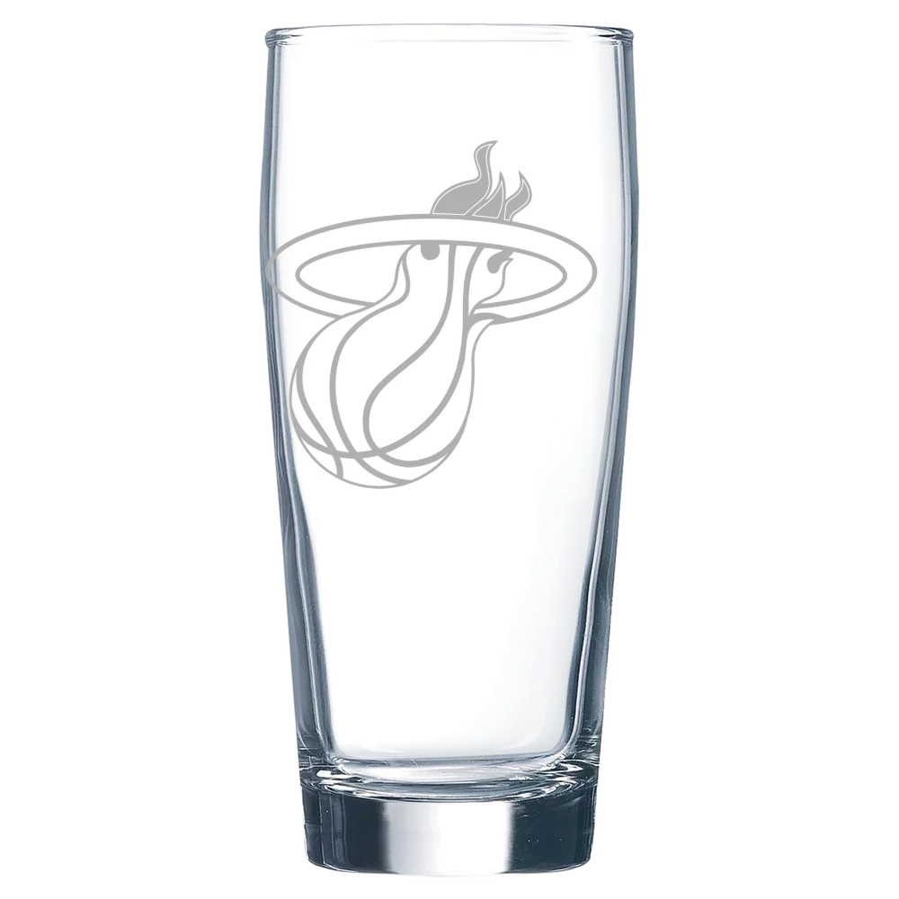 Miami Heat Polar Camel 16 oz. Willi Becher Beer Glass