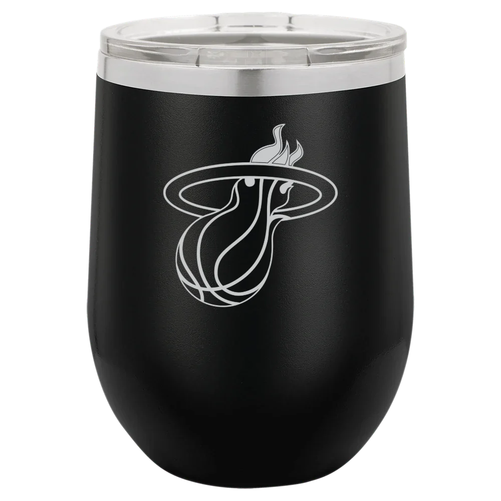 Miami Heat Polar Camel 12 oz. Stemless Wine Tumbler