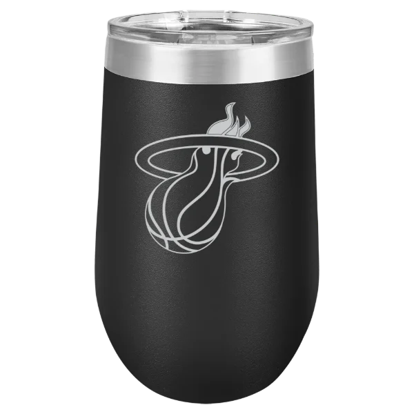Miami Heat Polar Camel 16 oz. Stemless Wine Tumbler