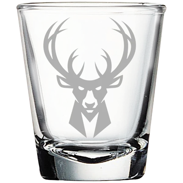 Milwaukee Bucks Polar Camel 1.7 oz. Shot Glass