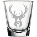 Milwaukee Bucks Polar Camel 1.7 oz. Shot Glass