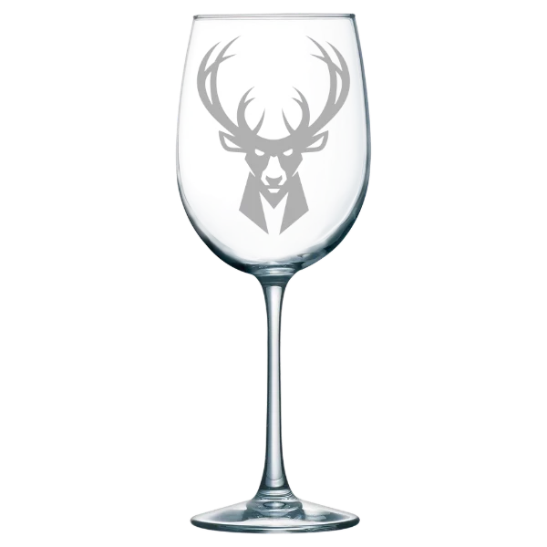 Milwaukee Bucks Polar Camel 19 oz. Wine Glass
