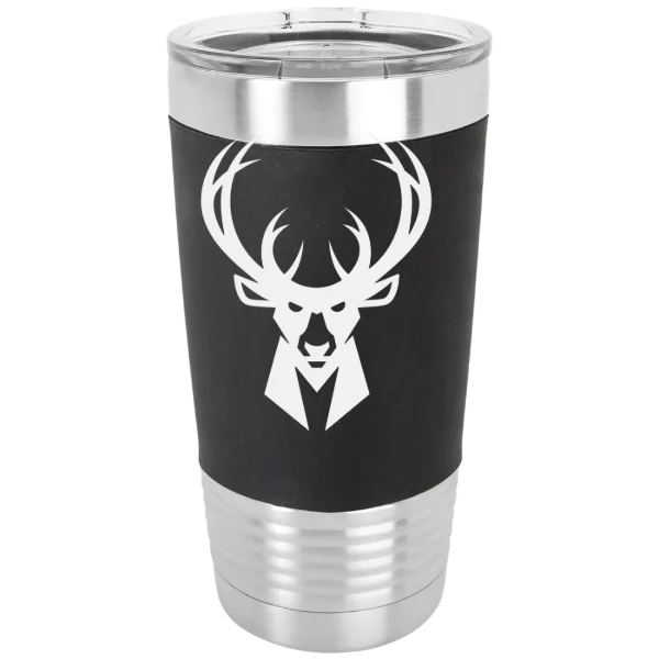 Milwaukee Bucks Polar Camel 20 oz. Silicone Grip Tumbler with Standard Lid
