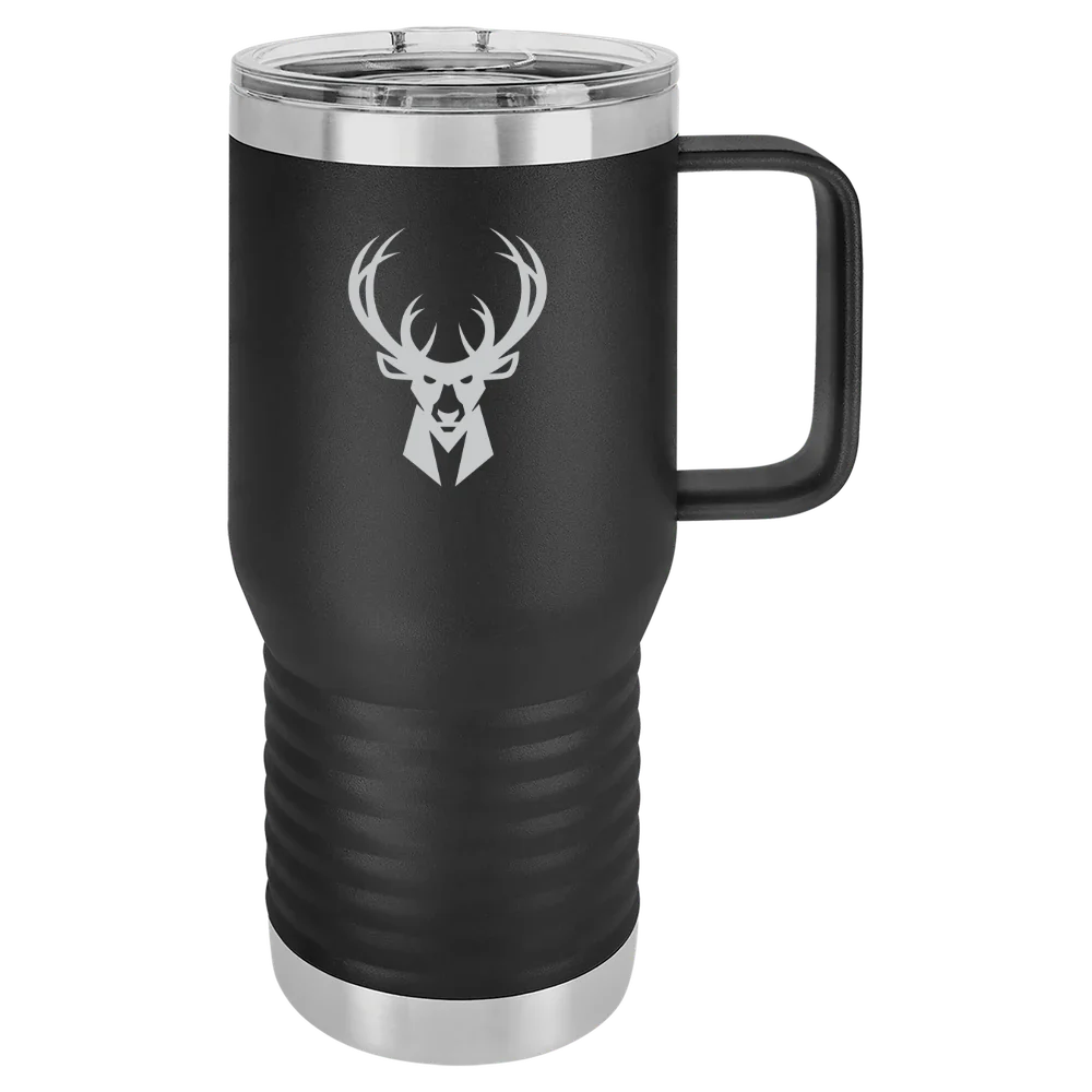 Milwaukee Bucks Polar Camel 20 oz. Travel Mug with Slider Lid