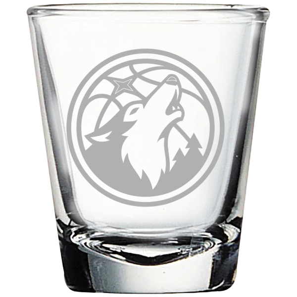 Minnesota Timberwolves Polar Camel 1.7 oz. Shot Glass