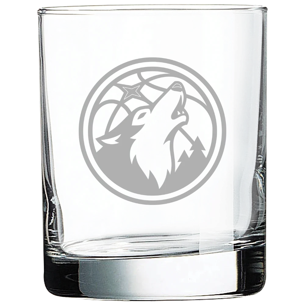 Minnesota Timberwolves Polar Camel 10 1/2 oz. On The Rocks Glass