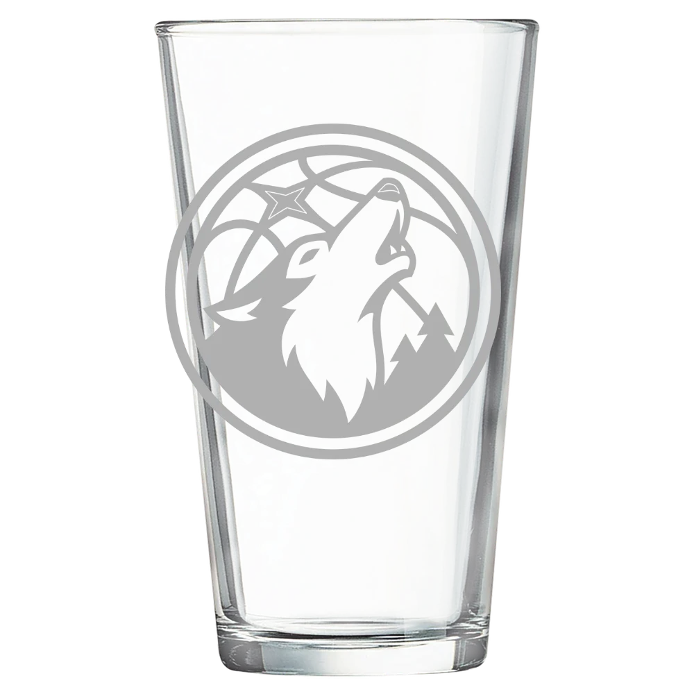 Minnesota Timberwolves Polar Camel 16 oz. Pint Mixing Glass