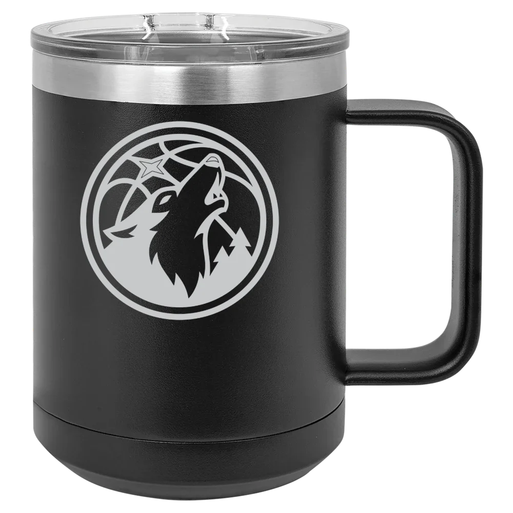 Minnesota Timberwolves Polar Camel 15 oz. Mug with Slider Lid