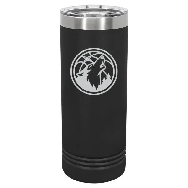 Minnesota Timberwolves Polar Camel 22 oz. Skinny Tumbler with Slider Lid