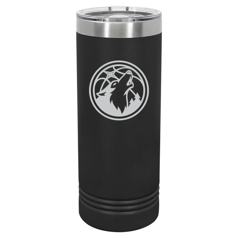 Minnesota Timberwolves Polar Camel 22 oz. Skinny Tumbler with Slider Lid