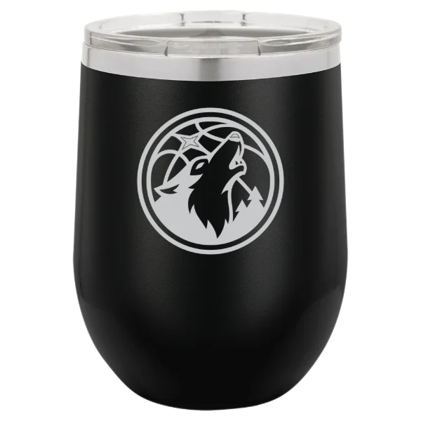 Minnesota Timberwolves Polar Camel 12 oz. Stemless Wine Tumbler