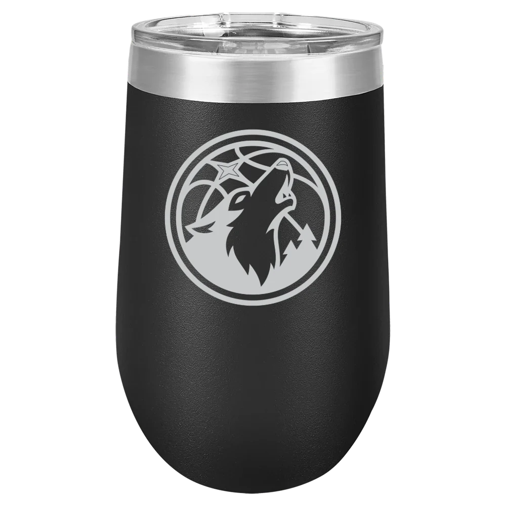 Minnesota Timberwolves Polar Camel 16 oz. Stemless Wine Tumbler