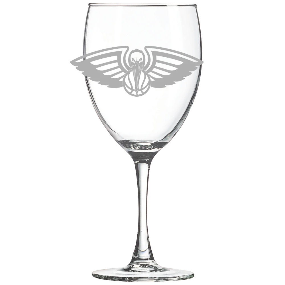 New Orleans Pelicans Polar Camel 10 1/2 oz. Wine Glass