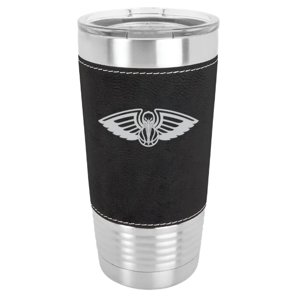 New Orleans Pelicans Polar Camel 20 oz. Leatherette Grip Tumbler with Standard Lid