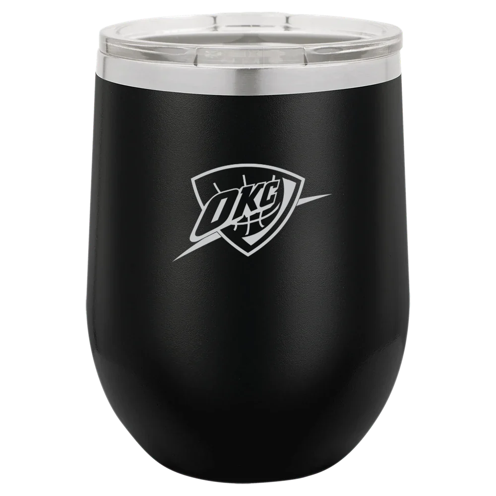 Oklahoma City Thunder Polar Camel 12 oz. Stemless Wine Tumbler