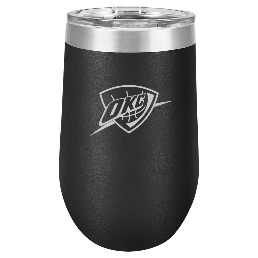 Oklahoma City Thunder Polar Camel 16 oz. Stemless Wine Tumbler