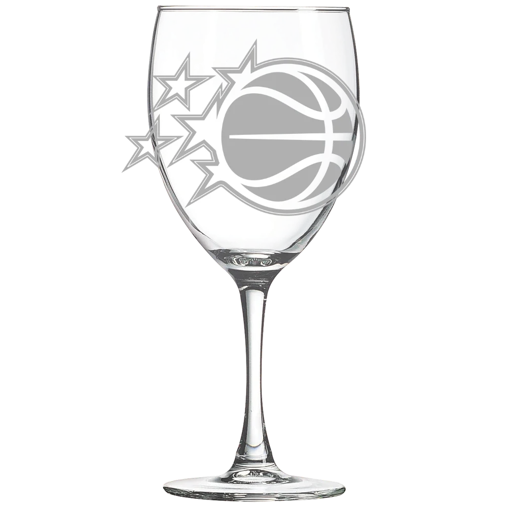 Orlando Magic Polar Camel 10 1/2 oz. Wine Glass