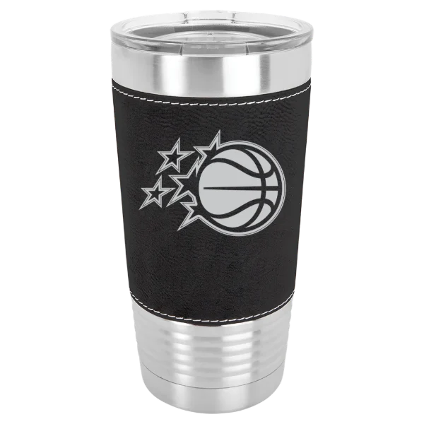 Orlando Magic Polar Camel 20 oz. Leatherette Grip Tumbler with Standard Lid