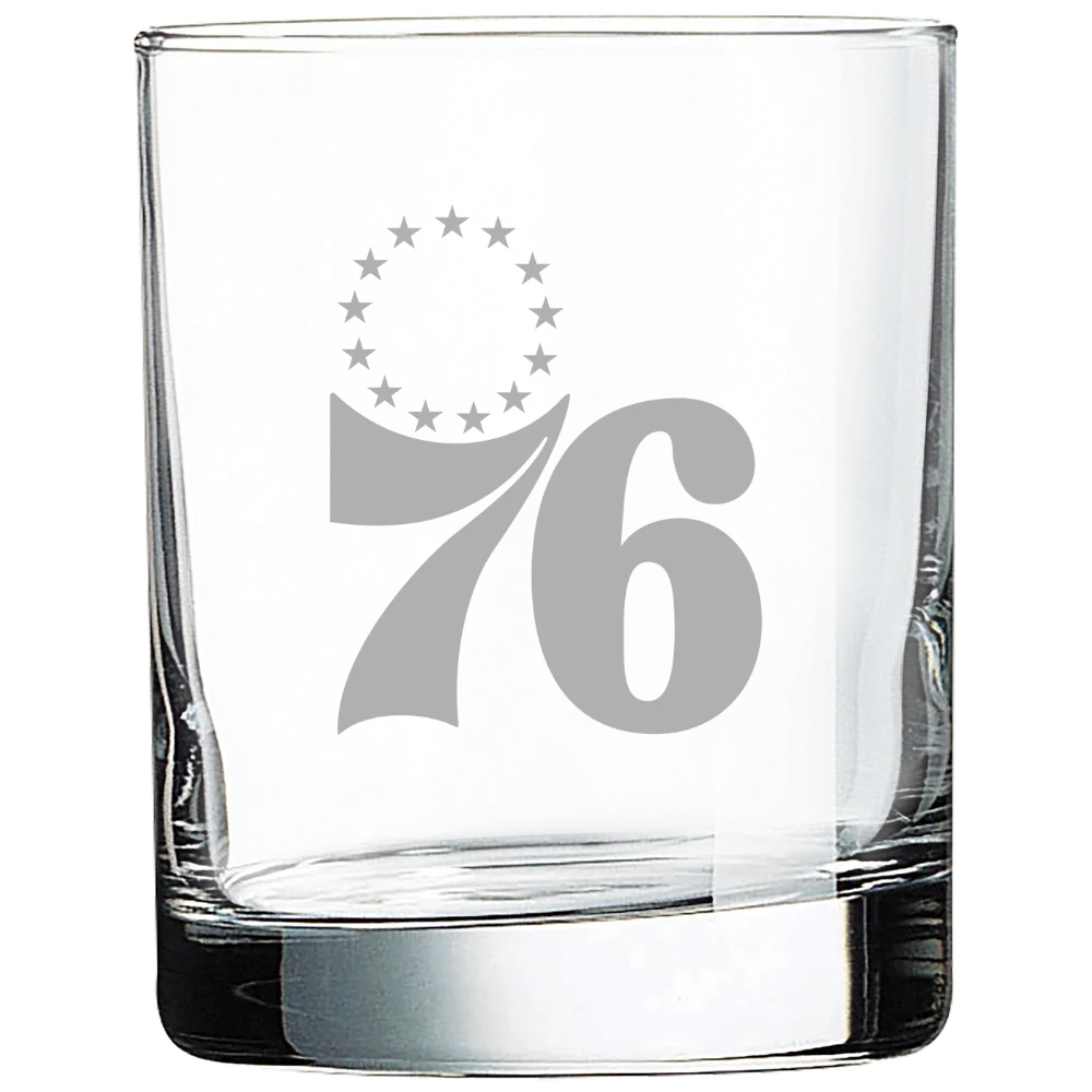 Philadelphia 76ers Polar Camel 10 1/2 oz. On The Rocks Glass