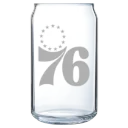 Philadelphia 76ers Polar Camel 16 oz. Can Glass