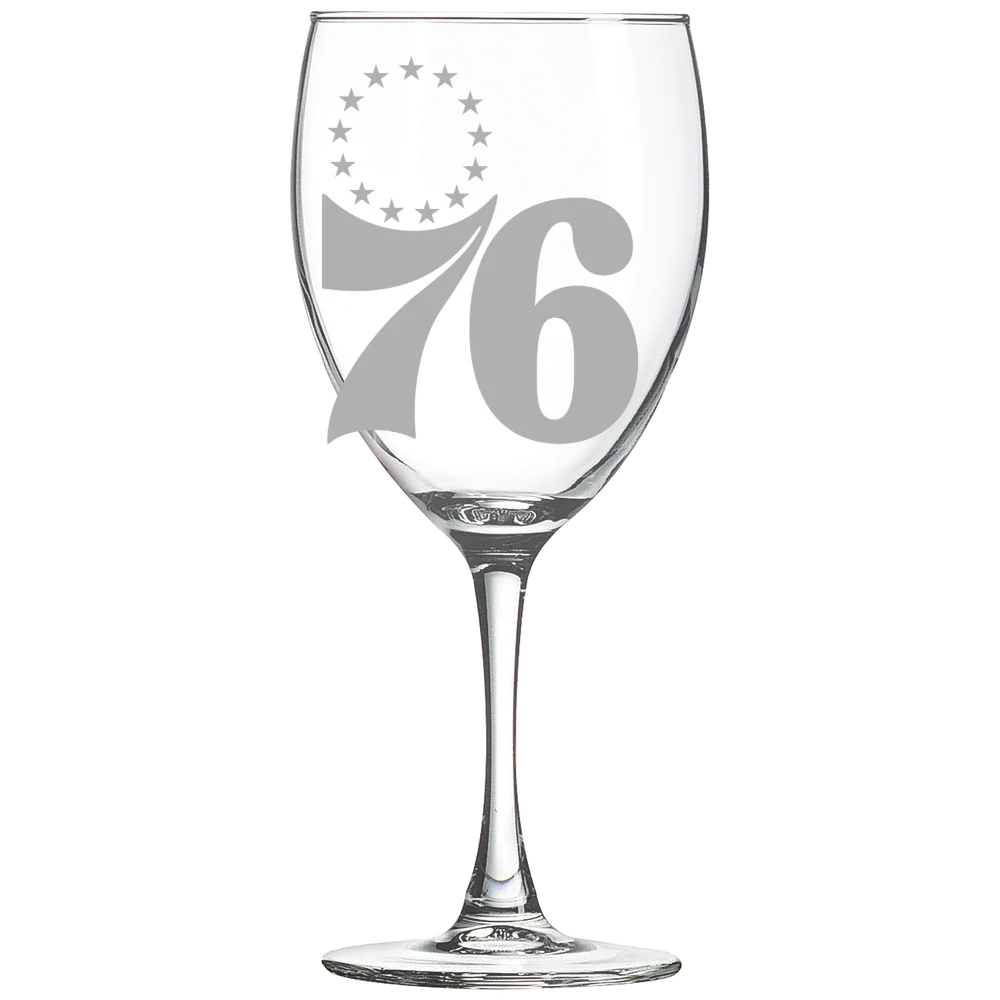 Philadelphia 76ers Polar Camel 10 1/2 oz. Wine Glass