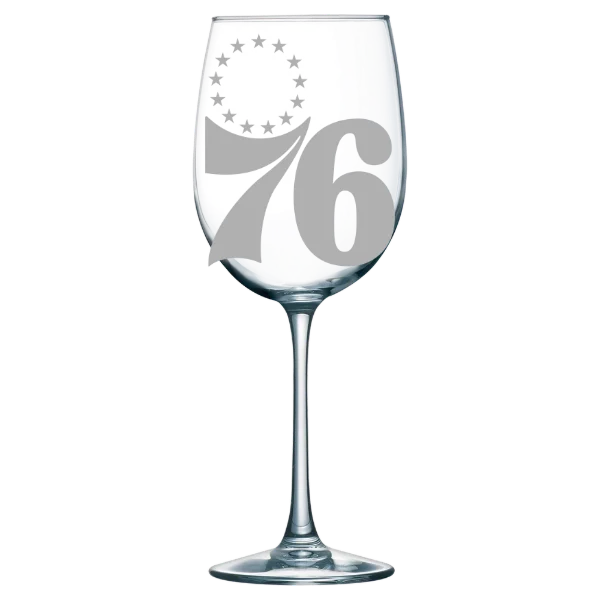 Philadelphia 76ers Polar Camel 19 oz. Wine Glass