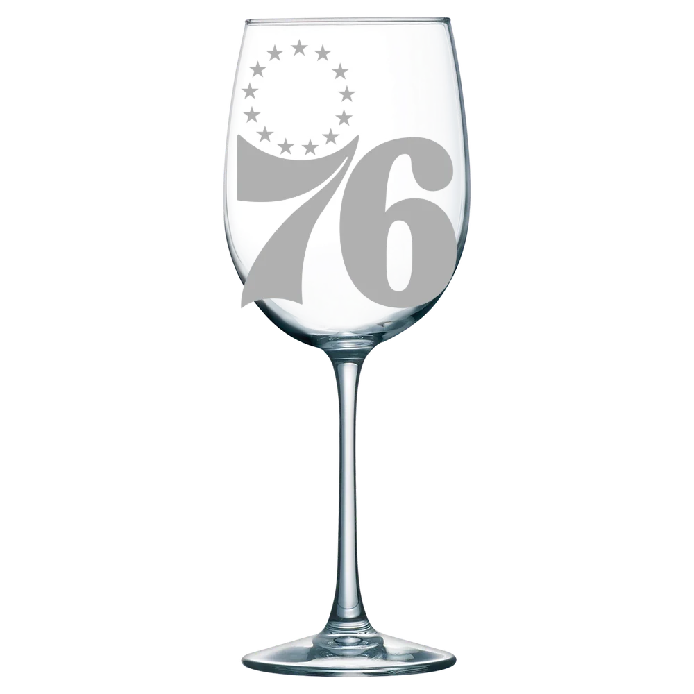 Philadelphia 76ers Polar Camel 19 oz. Wine Glass