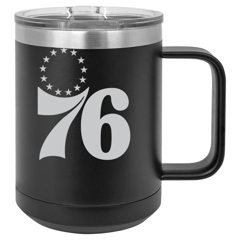 Philadelphia 76ers Polar Camel 15 oz. Mug with Slider Lid